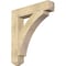 Ekena Millwork Thorton Craftsman Rough Sawn Bracket, Douglas Fir, 6"W x 34"D x 38"H BKT06X34X38THR04RDF - alternate 1
